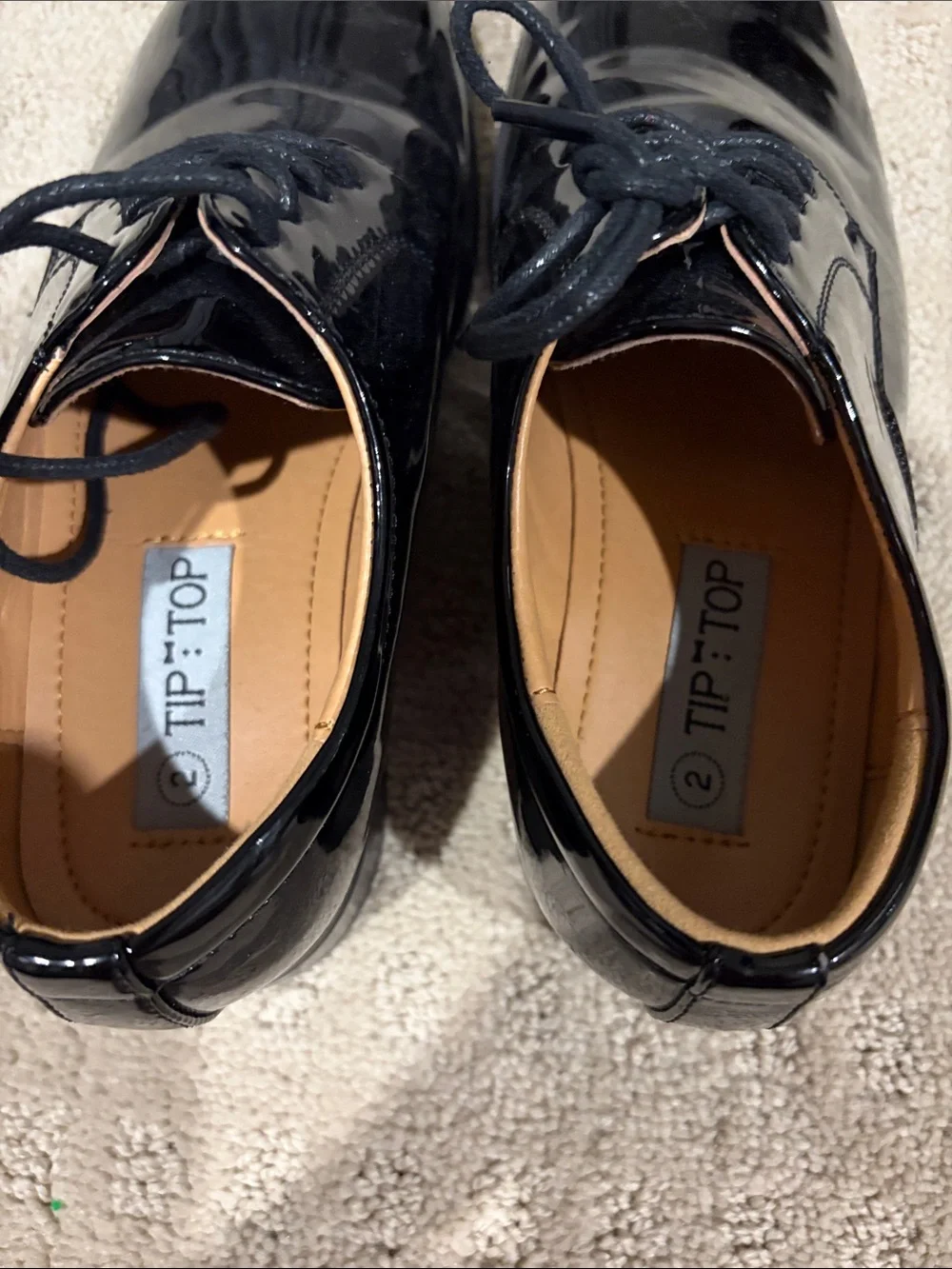 Boys, Tip Top Patent Leather Dress Shoe